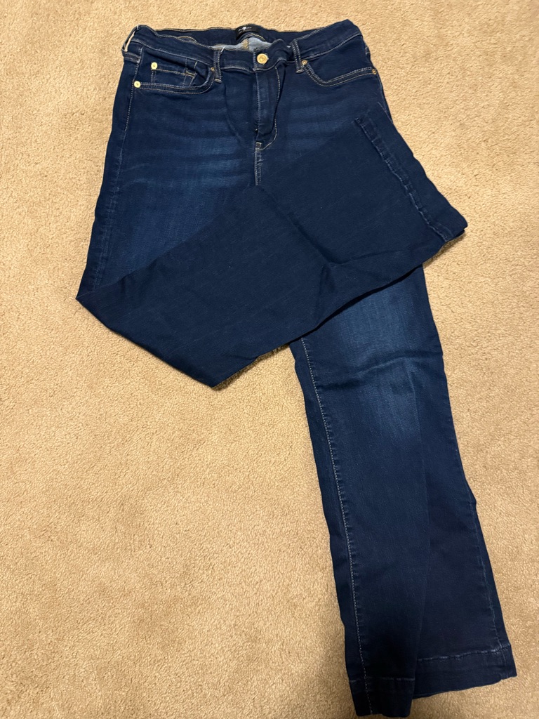 7 For All Mankind Dark Indigo Jeans